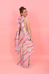 Haifa Paint Me Pink Dress | فستان نسائي Haifa - Maison Clad