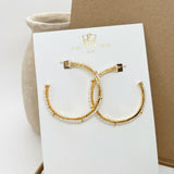 Handmade Kimina Medium Earrings - أقراط - Maison Clad