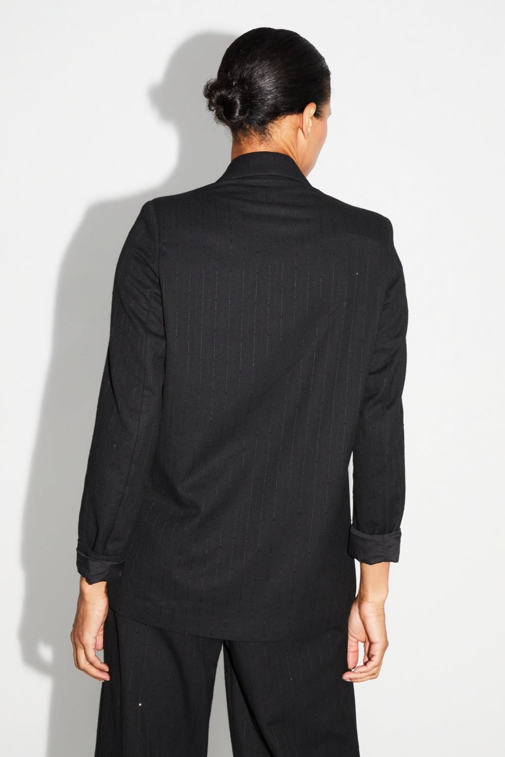 Jacket Ema Black Shine |سترة Jacket Ema Black Shine - Maison Clad
