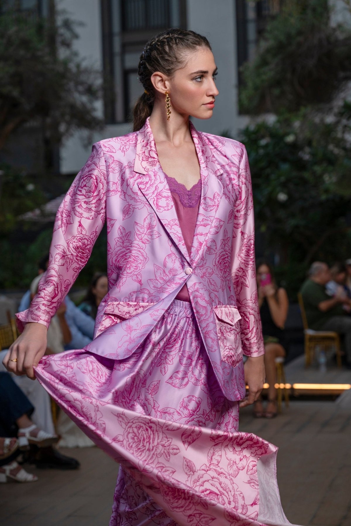 Jacket Harris Astrology Rose Gradient سترة Harris - Maison Clad