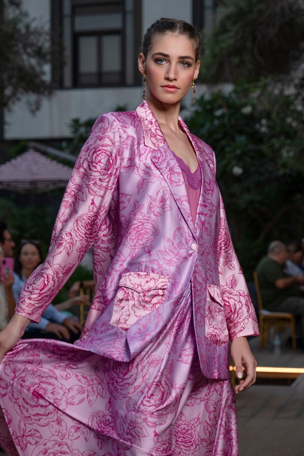 Jacket Harris Astrology Rose Gradient سترة Harris - Maison Clad