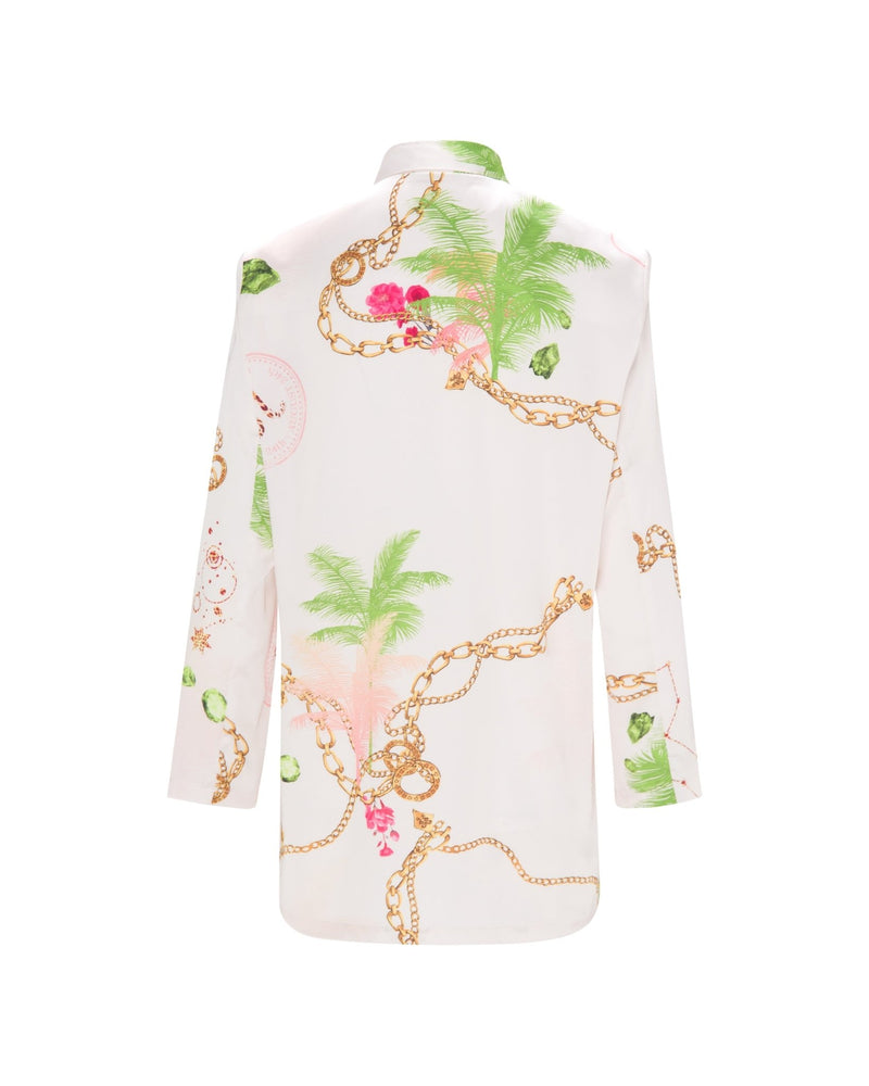 Jacket Jackson Astrology Leo Off White سترة Jackson - Maison Clad