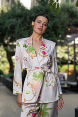 Jacket Jackson Astrology Leo Off White سترة Jackson - Maison Clad