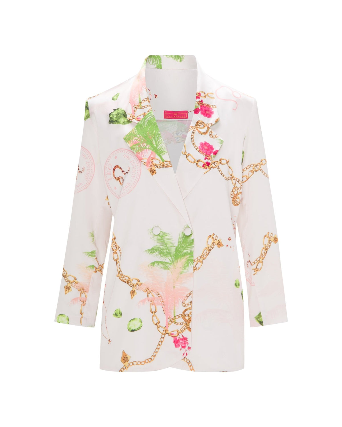 Jacket Jackson Astrology Leo Off White سترة Jackson - Maison Clad