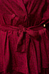 Jacket Jacky Leo Burgundy | بلوزة نسائية Jacky - Maison Clad