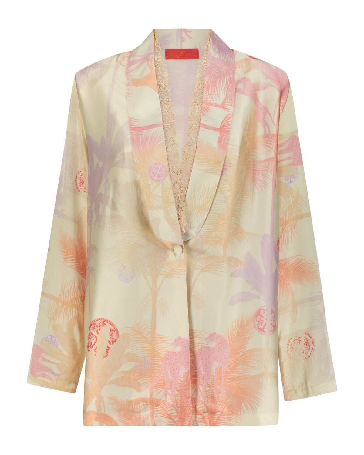 Jacket Jane Tiger Lace Pastel | بلوزة نسائية Jane - Maison Clad