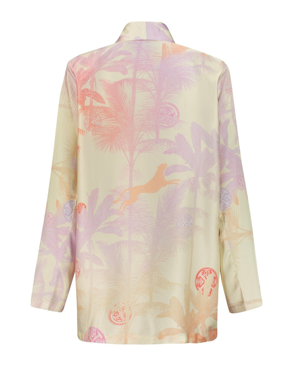 Jacket Jane Tiger Lace Pastel | بلوزة نسائية Jane - Maison Clad