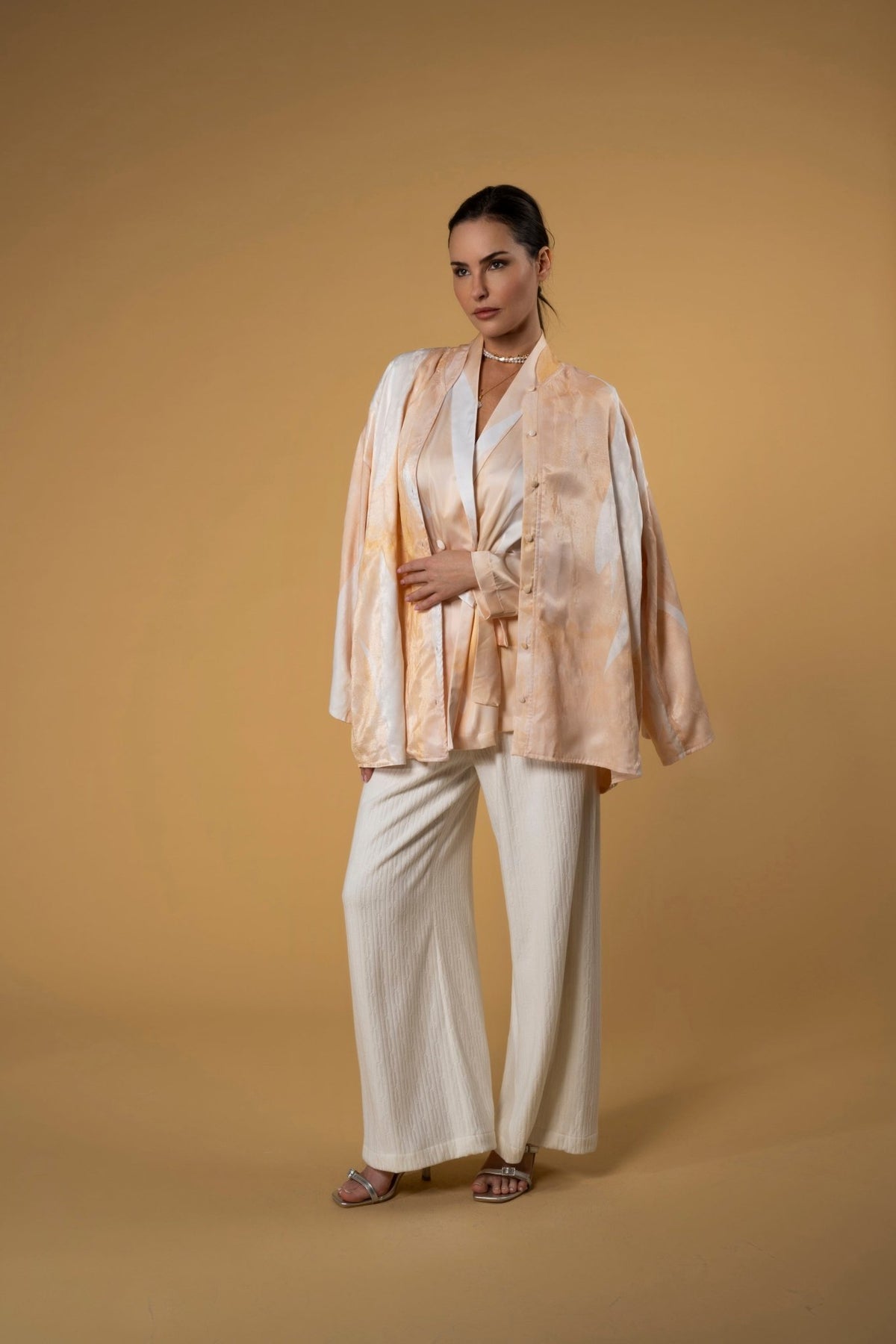 Jacket Jokko Army Sand | بلوزة نسائية Jokko Army Sand - Maison Clad