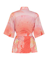 Jacket Leo Astro Jungle Pink | بلوزة نسائية Leo - Maison Clad