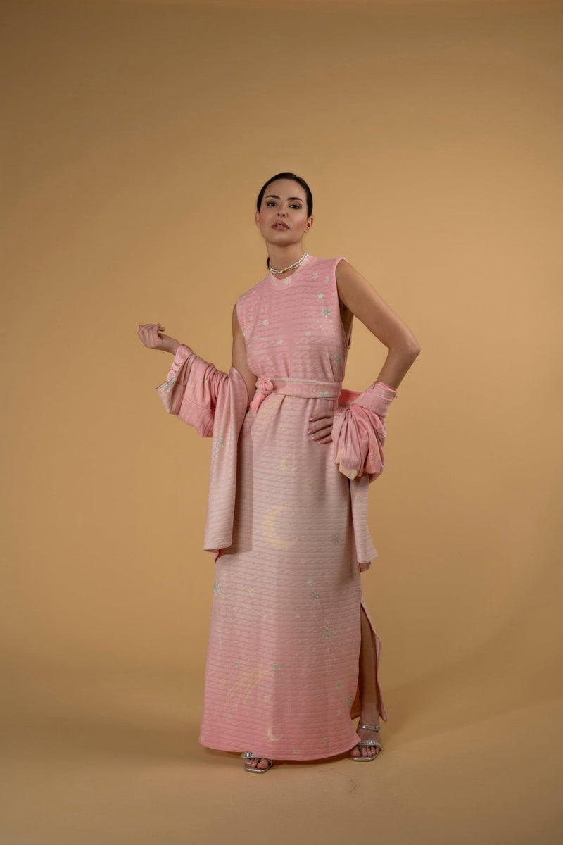 Jacket Vanille Stella D'oro | بلوزة نسائية Vanille Knitwear Silk Reversible - Maison Clad