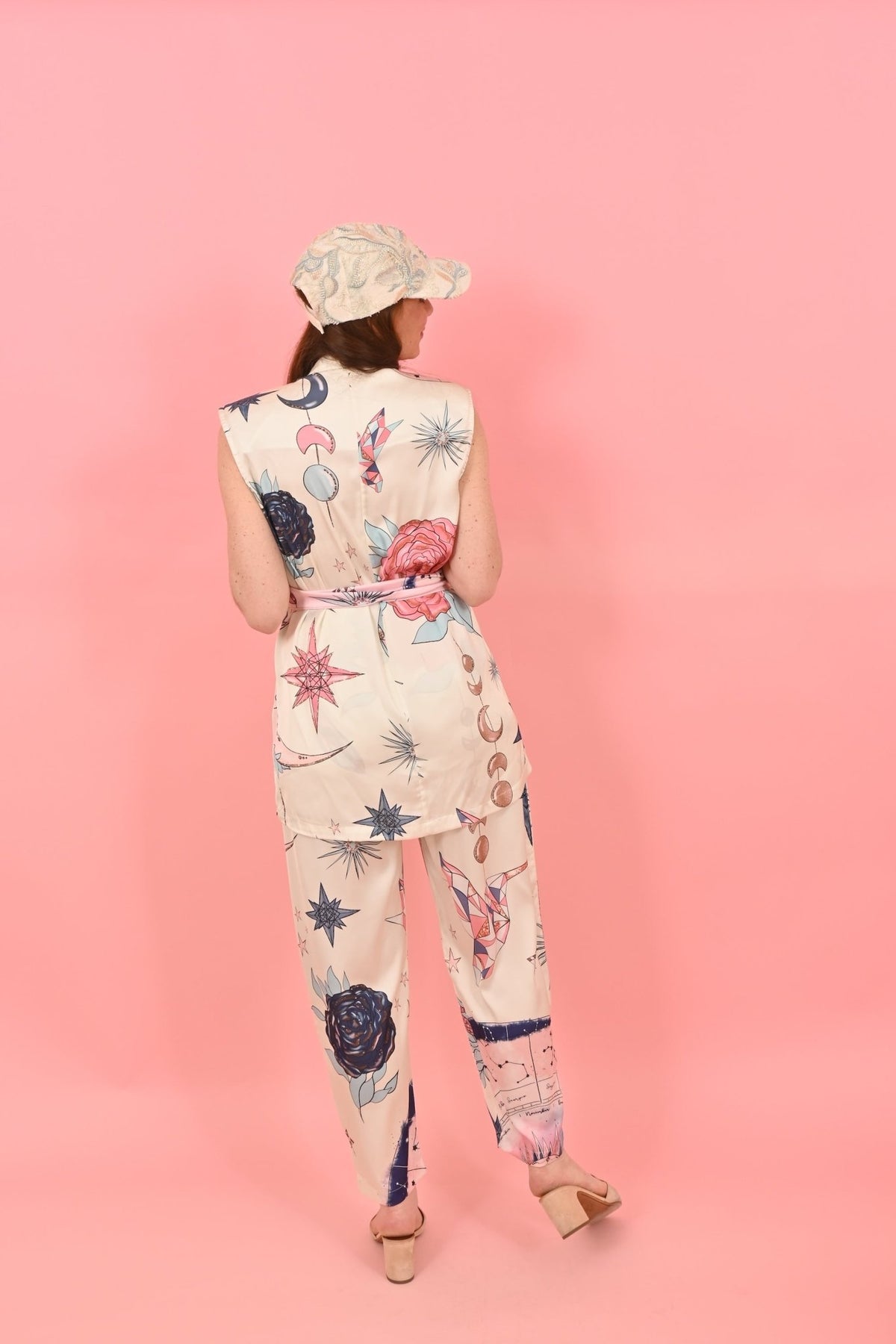Jacket Vest Marcel Astro Off White| بلوزة نسائية - Maison Clad