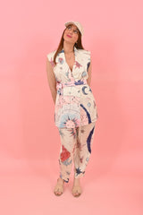 Jacket Vest Marcel Astro Off White| بلوزة نسائية - Maison Clad