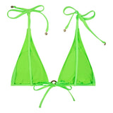 Jolly Bright Green Bikini Top | ملابس سباحة نسائية - Maison Clad