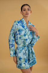 Jouy Lace Jacky Short Dress l |فستان Jouy Lace Jacky Dress - Maison Clad