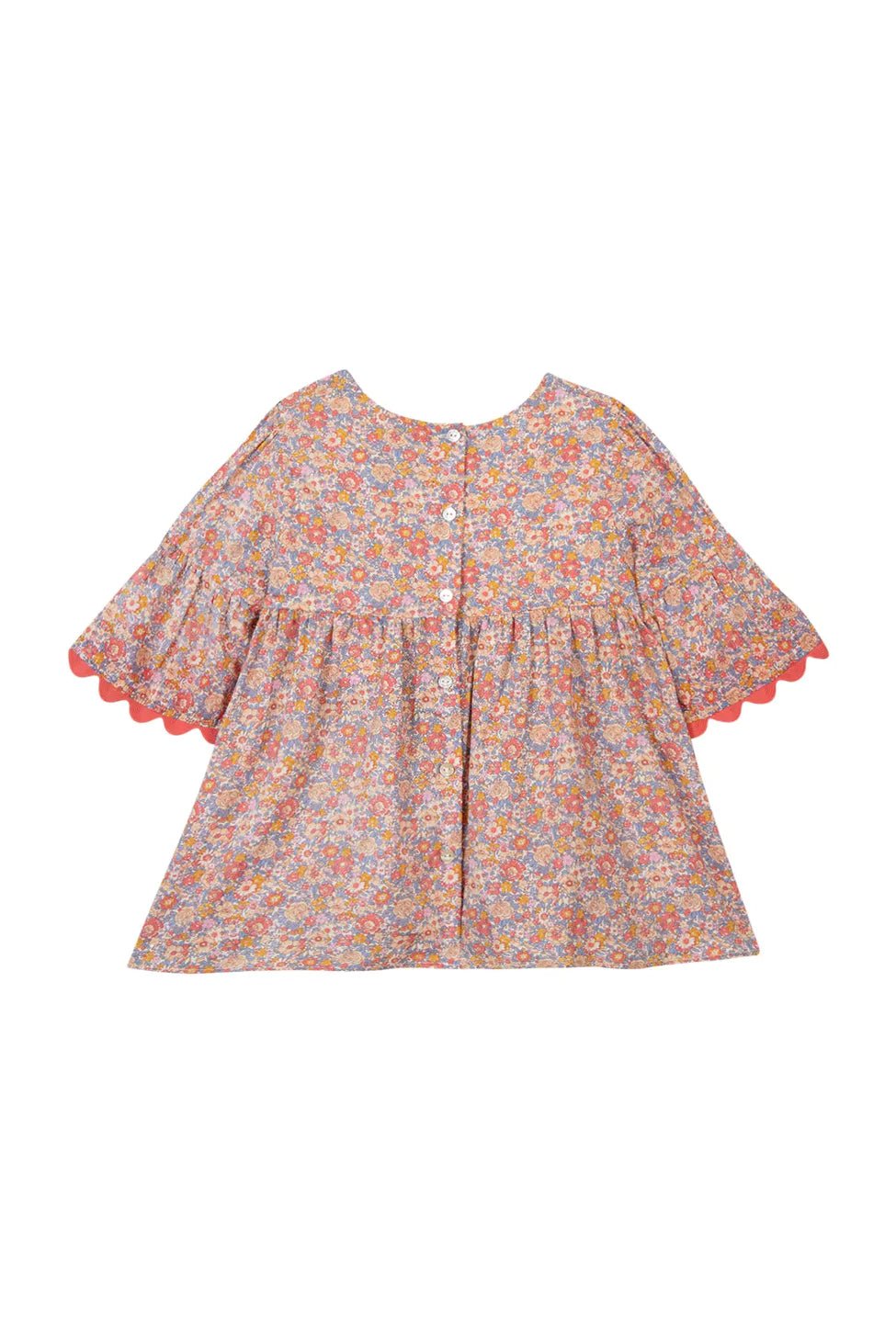 Kids' Blouse Jardin d'été, mini flowers | بلوزة - Maison Clad