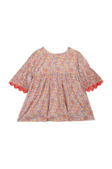 Kids' Blouse Jardin d'été, mini flowers | بلوزة - Maison Clad