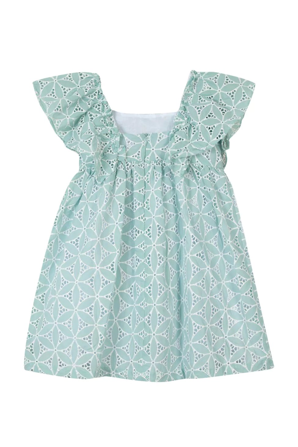 Kids' Dress Balade Parisienne - Mint | فستان - Maison Clad