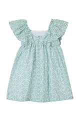Kids' Dress Balade Parisienne - Mint | فستان - Maison Clad