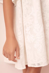 Kids' Dress Capsule Chic - Ecru | فستان - Maison Clad