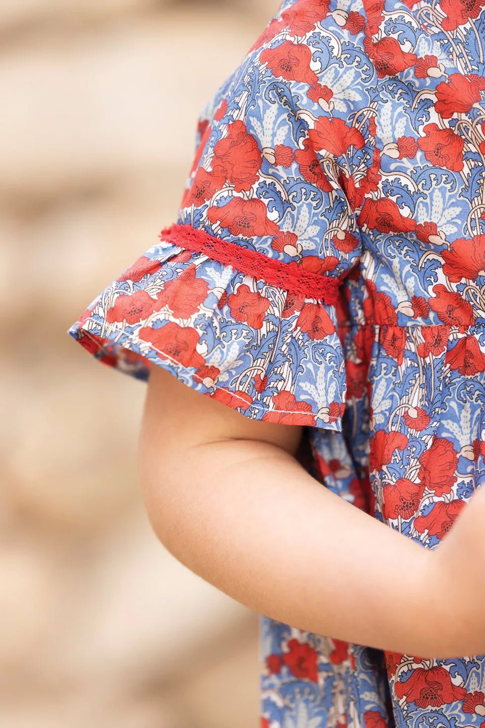 Kids' Dress Coquelicot | فستان - Maison Clad