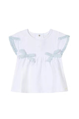 Kids' T-Shirt Balade Parisienne - White | تي شيرت - Maison Clad