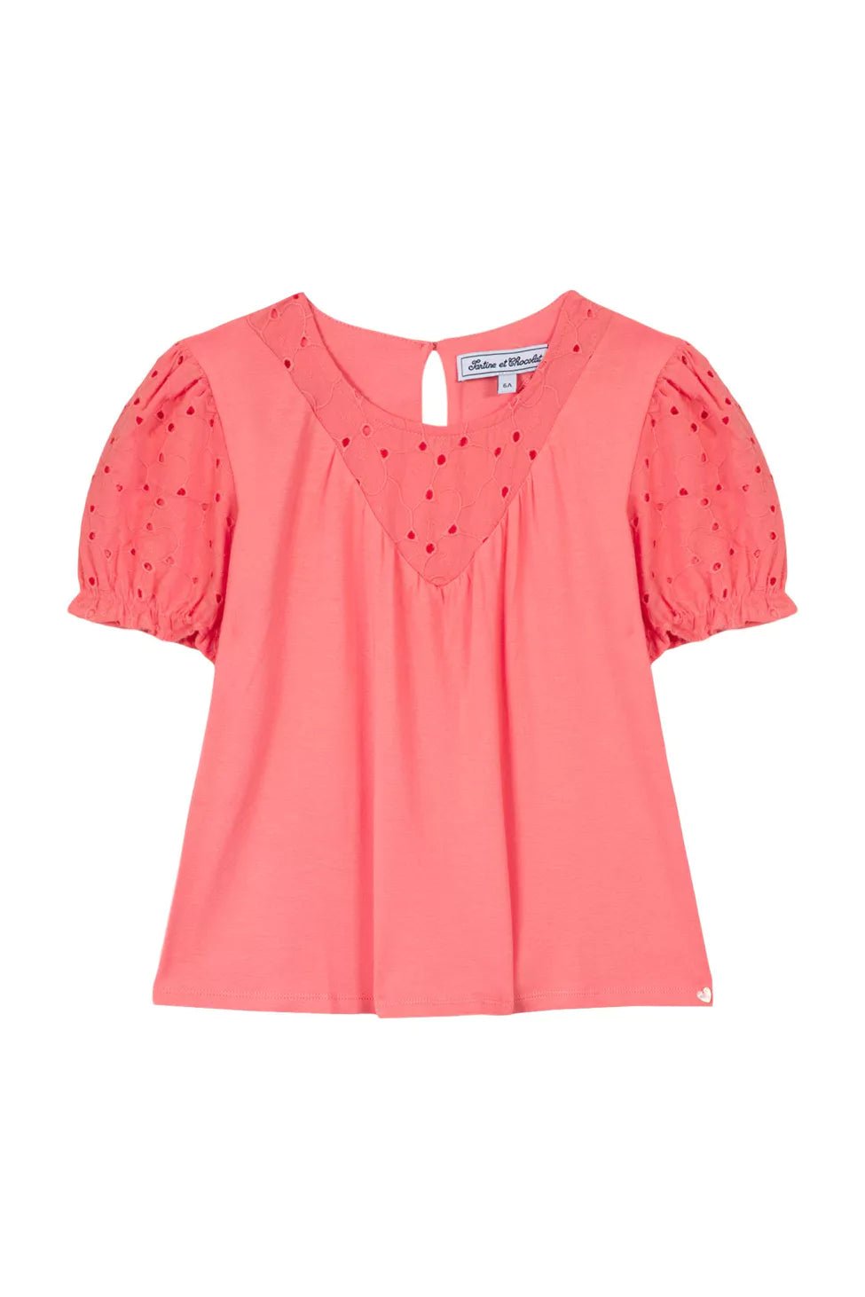 Kids' T-Shirt Jardin d'été - pink | تي شيرت - Maison Clad