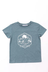 Kids' T-Shirt Summer Camp - Green | تي شيرت - Maison Clad