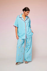 Lena Trousers (Boats) | سروال نسائي - Maison Clad