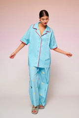 Lena Trousers (Boats) | سروال نسائي - Maison Clad