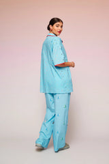 Lena Trousers (Boats) | سروال نسائي - Maison Clad