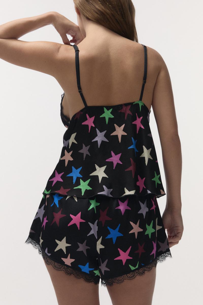 Long Lace Star صدرية - Maison Clad