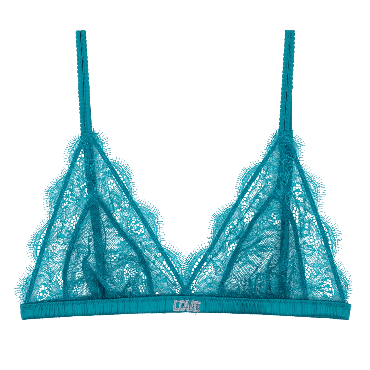 Love Lace Teal| الملابس الداخلية الدانتيل - Maison Clad