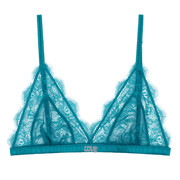 Love Lace Teal| الملابس الداخلية الدانتيل - Maison Clad