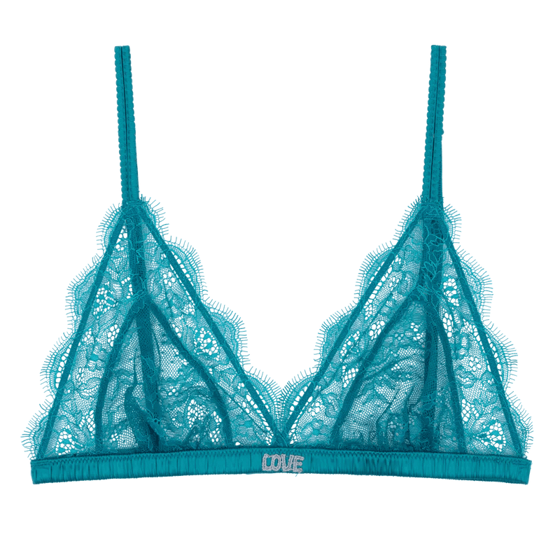 Love Lace Teal| الملابس الداخلية الدانتيل - Maison Clad
