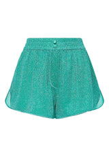 LUMIERE BOXERS SHORTS AQUAMARINE | السراويل النسائية - Maison Clad