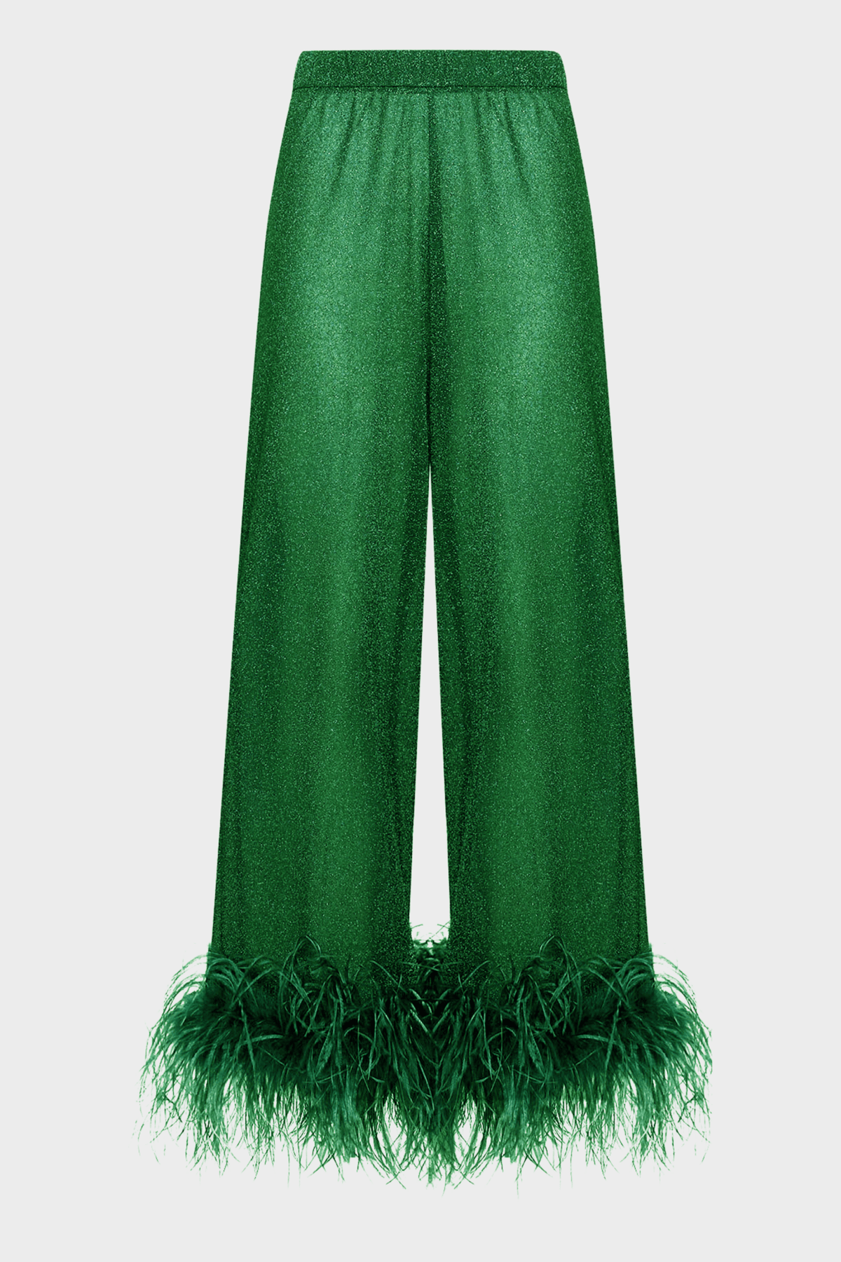 LUMIERE PLUMAGE GREEN NEW | سراويل نسائية - Maison Clad