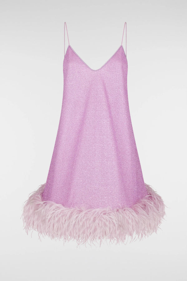 LUMIERE PLUMAGE MINI LILAC | لباس المرأة - Maison Clad