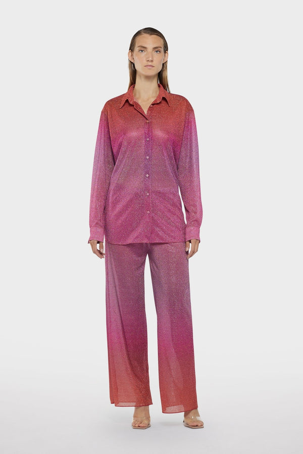 LUMIÈRE SLEEVES SHIRT Sunset | قميص علوي نسائي - Maison Clad