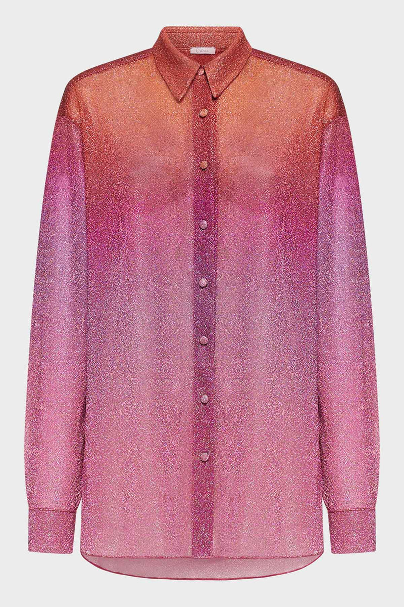 LUMIÈRE SLEEVES SHIRT Sunset | قميص علوي نسائي - Maison Clad