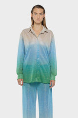 LUMIERE TROUSER SHADE BLUE | سراويل نسائية - Maison Clad