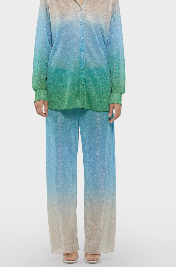 LUMIERE TROUSER SHADE BLUE | سراويل نسائية - Maison Clad