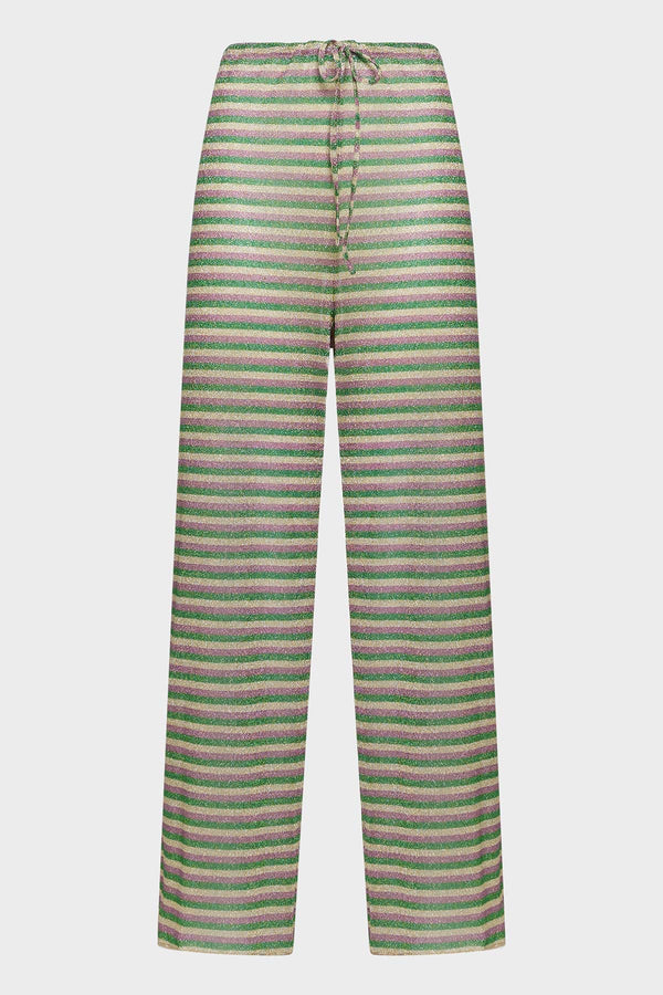 LUMIERE TROUSER STRIPES MULTI | سراويل نسائية - Maison Clad