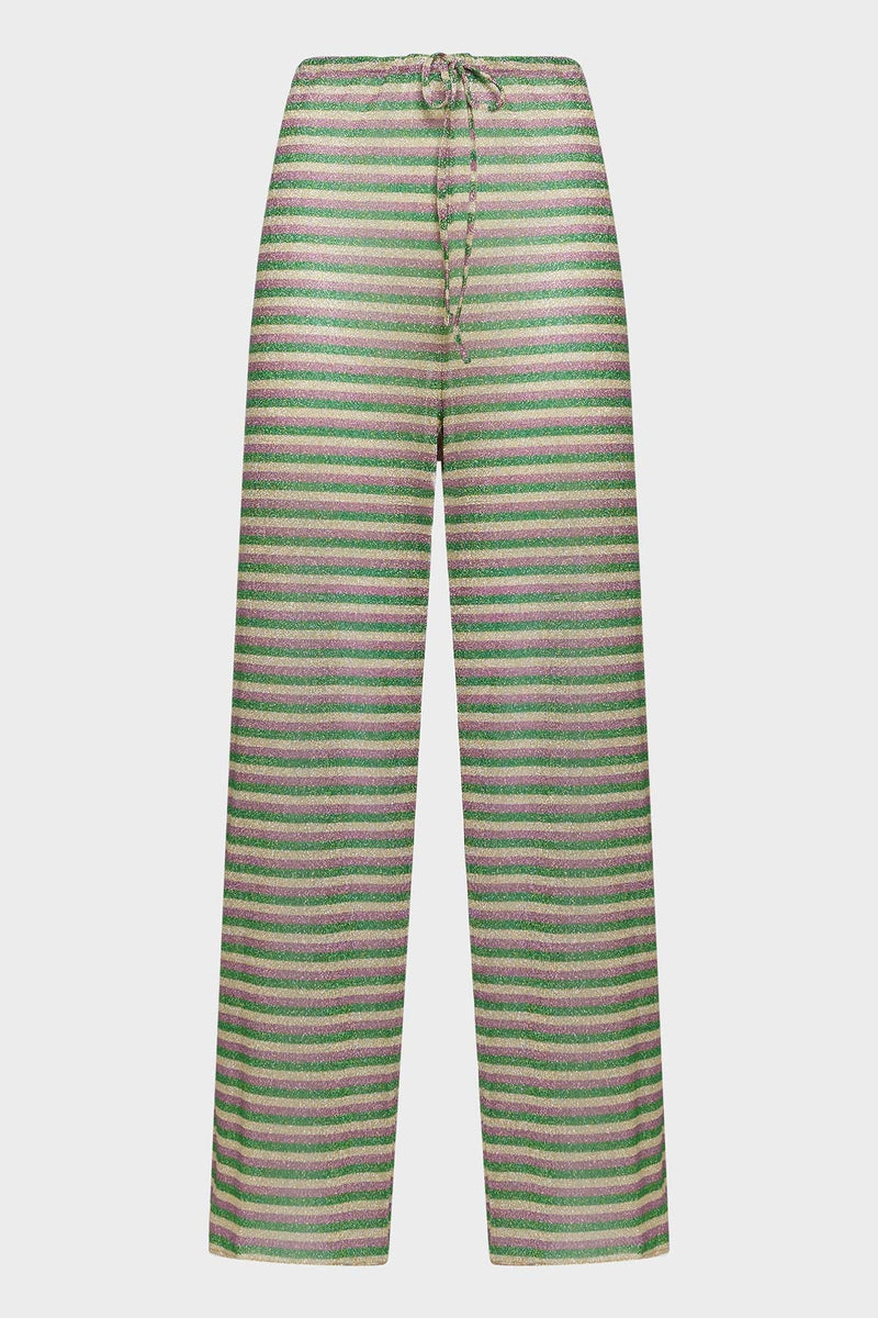 LUMIERE TROUSER STRIPES MULTI | سراويل نسائية - Maison Clad