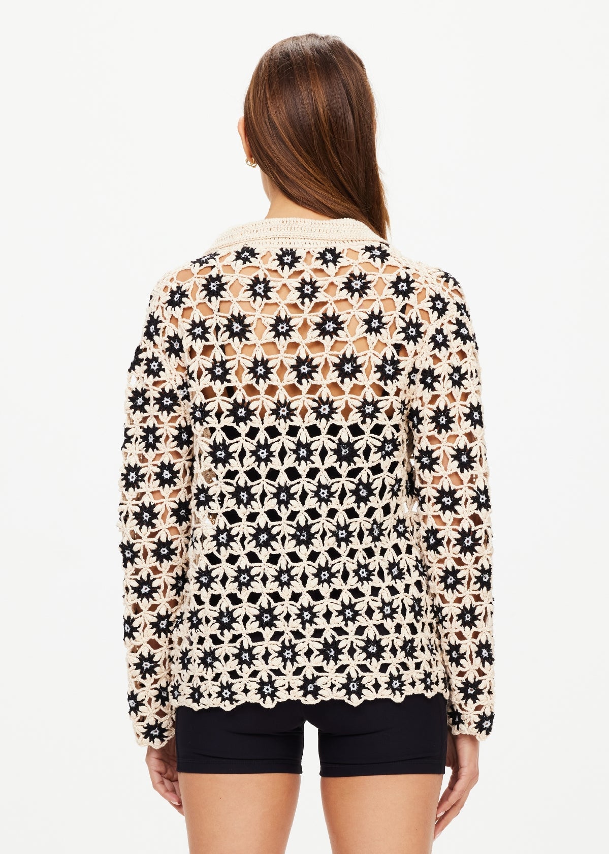 LUMINARY MALIA CROCHET SHIRT | بلوزة نسائية Luminary - Maison Clad