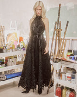 Maxi Dress Hermione Callisto Black/ فستان نسائي - Maison Clad