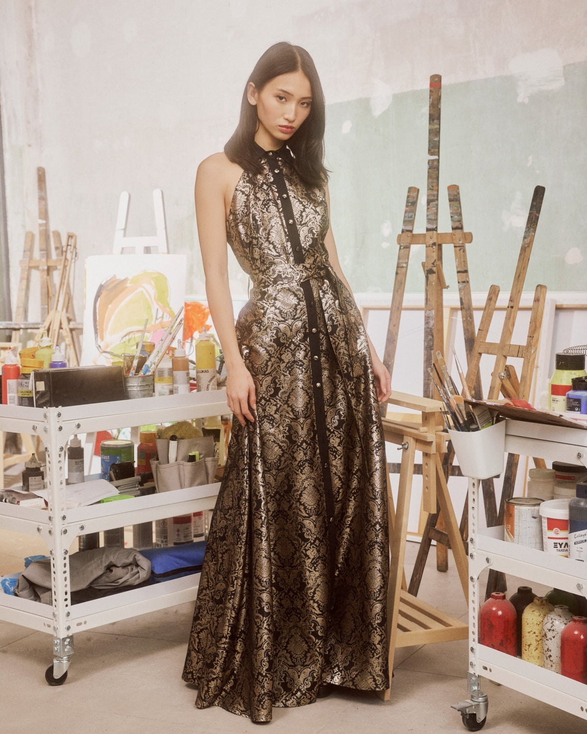 Maxi Dress Ikario Callisto| فستان نسائي - Maison Clad