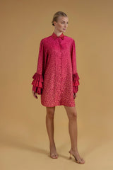 Mon 3 Ruffles Dress l |فستان Mon - Maison Clad