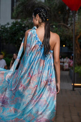 Oro Astrology Pisces Blue l |فستان Oro - Maison Clad