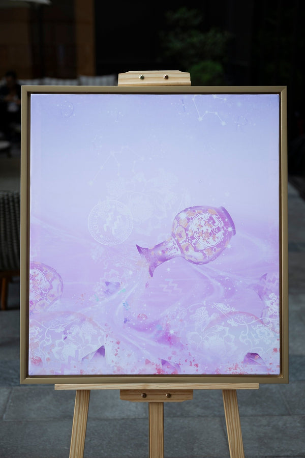 Our Canvas Astrology Collection - Aquarius - Maison Clad