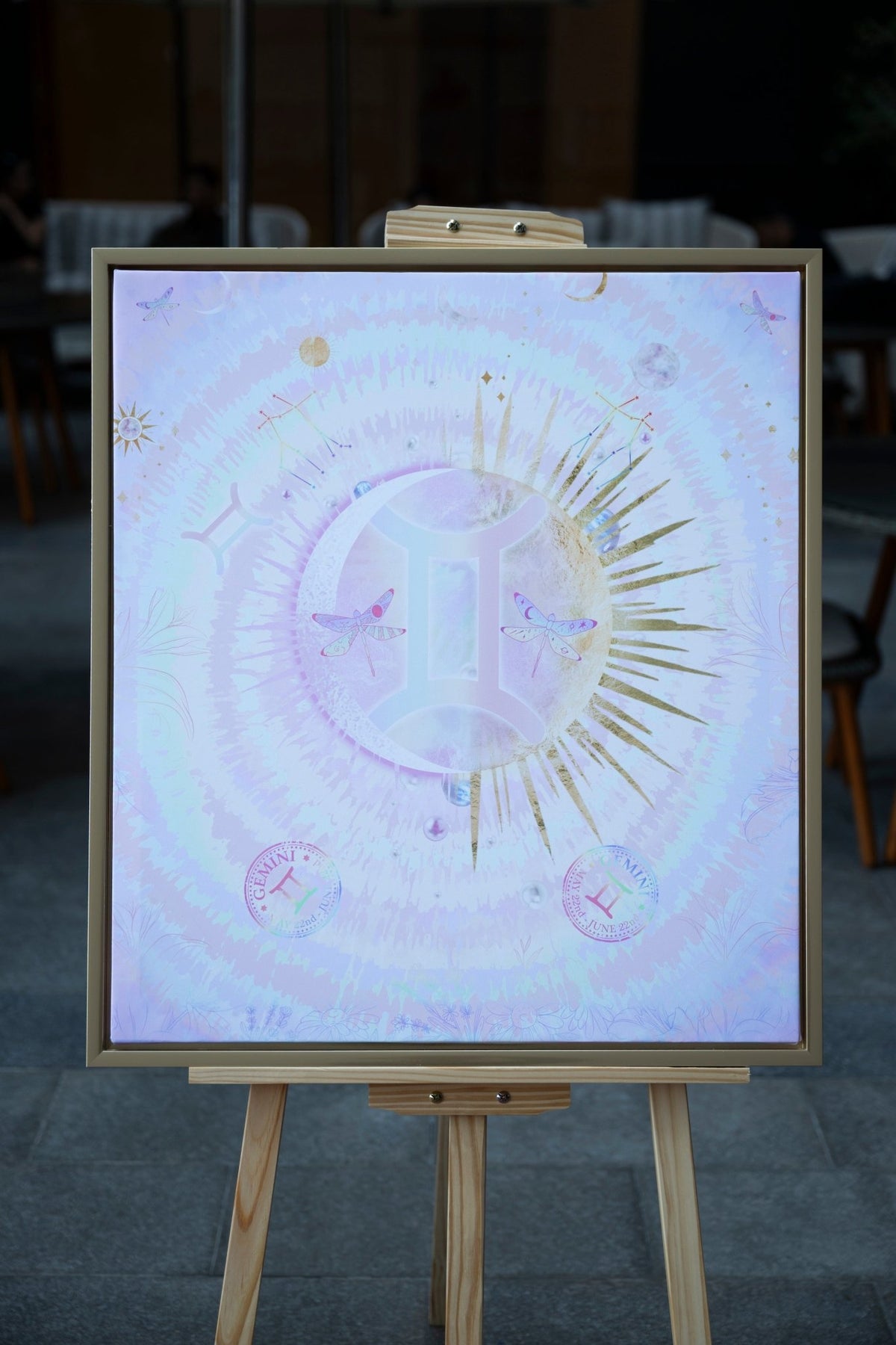 Our Canvas Astrology Collection - Gemini - Maison Clad